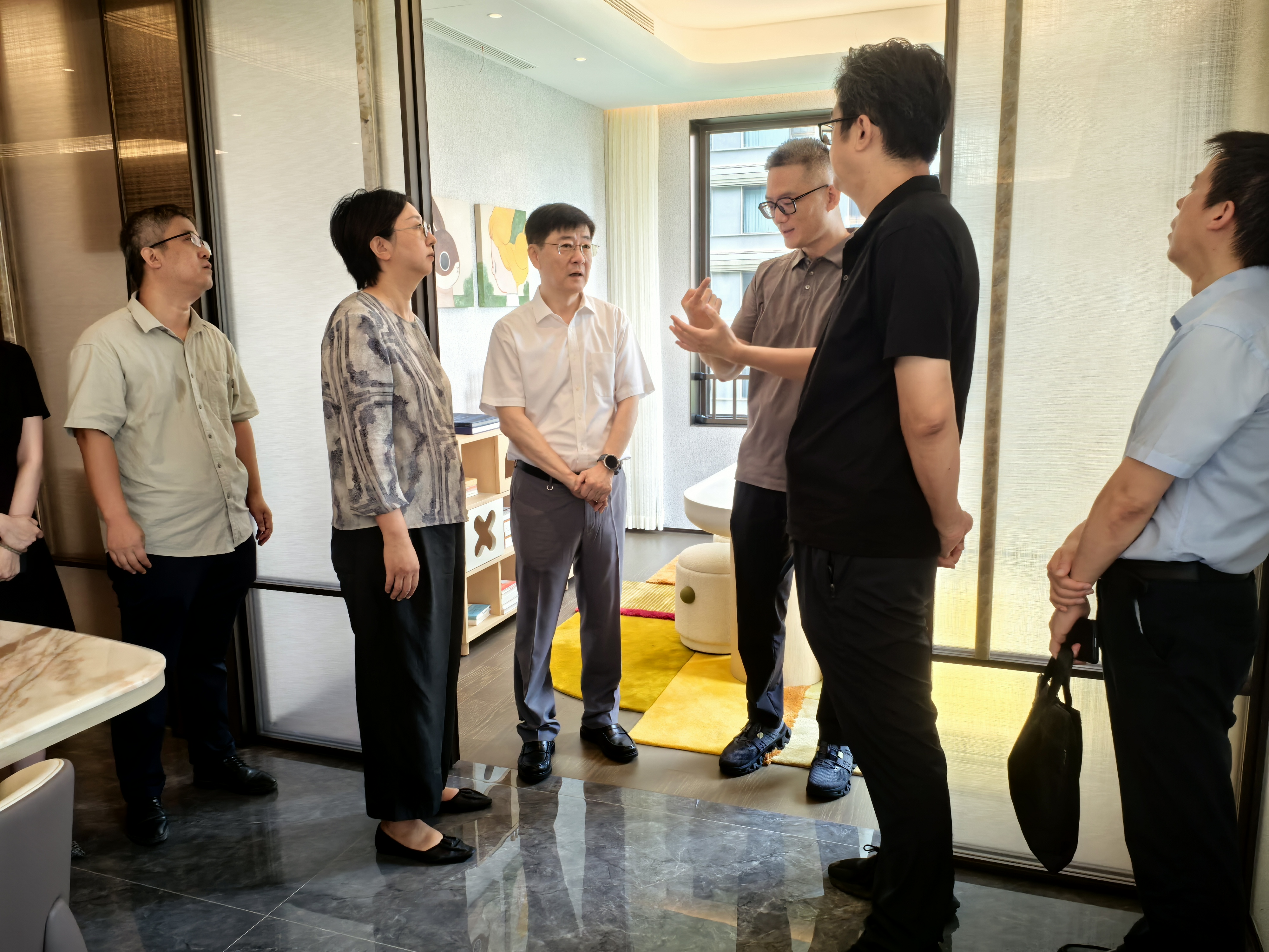 市政府副秘书长、市发展改革委主任刘健同志调研我市浅层地热能项目